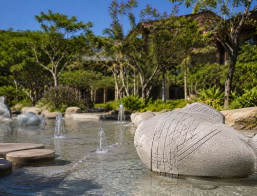 Le langage du luxe, même dans les espaces aquatiques pour enfants