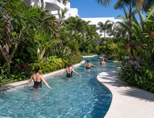 La piscine devient un paysage pour se faire du bien