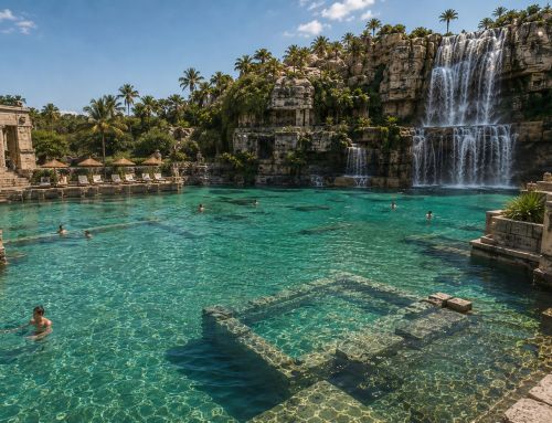 Un parc aquatique onirique et archéologique