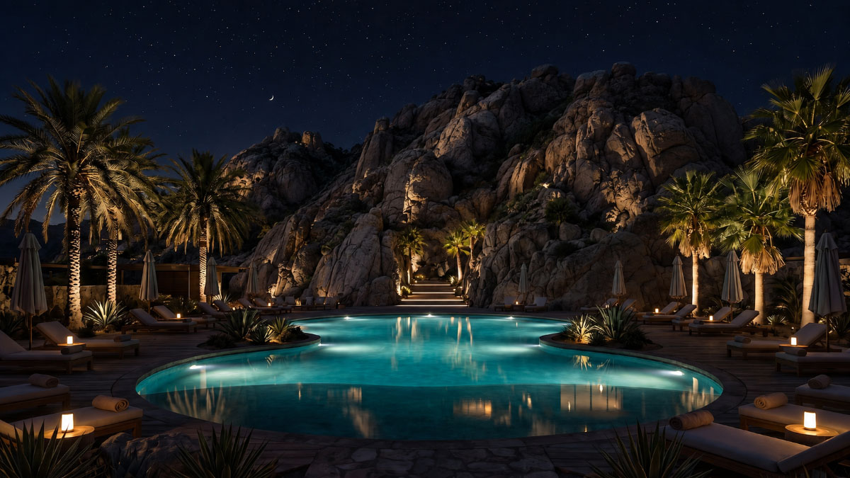 Le design de la vie nocturne dans les domaines des loisirs et du tourisme